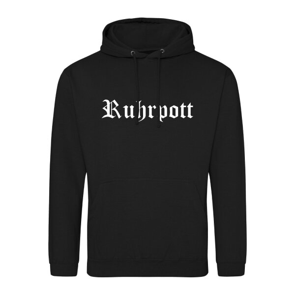 Unisex Hoodie Ruhrpott Schriftzug