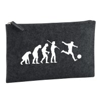 Kulturbeutel Evolution Fu&szlig;ballspieler...