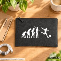 Kulturbeutel Evolution Fu&szlig;ballspieler...