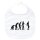 Baby Lätzchen Evolution Bodybuilding Silhouette