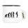 Emaille Tasse Evolution Bodybuilding Silhouette 300ml Vintage