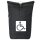 Kurierrucksack Rollstuhl Symbol 30-44 Liter Black Melange