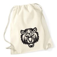 Turnbeutel Tiger Silhouette 12 Liter