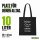 Jutebeutel Keep calm and drink coffee Schriftzug 10 Liter