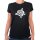 Damen T-Shirt Rose Silhouette