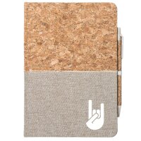 Notizbuch A5 Rockhand Silhouette 80 Blatt inkl....