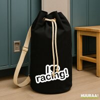 Seesack I love racing! Herz 20 Liter Black