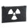 Kulturbeutel Radioaktivität Symbol 1 Liter Charcoal