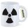 Kaffeetasse Radioaktivität Symbol 330ml