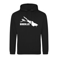 Unisex Hoodie Bodensee Umriss