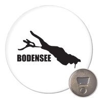 Magnet Bodensee Umriss 59mm K&uuml;hlschrankmagnet