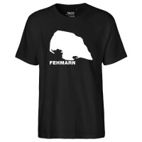 Herren T-Shirt Fehmarn Umriss