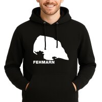 Unisex Hoodie Fehmarn Umriss