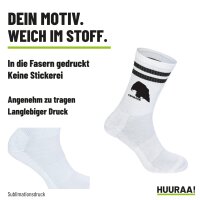 Unisex Socken Fehmarn Umriss Baumwolle