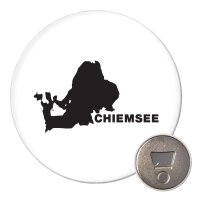 Magnet Chiemsee Umriss 59mm K&uuml;hlschrankmagnet