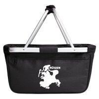 Einkaufskorb faltbar R&uuml;gen Umriss 20 Liter Black