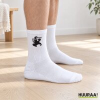 Unisex Socken Rügen Umriss Baumwolle