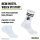 Unisex Socken Rügen Umriss Baumwolle