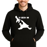 Unisex Hoodie Usedom Umriss