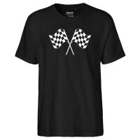Herren T-Shirt Rennflaggen Flaggen