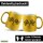 Glitzertasse Rennflaggen Flaggen 330ml