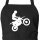 Schürze Motocross Silhouette