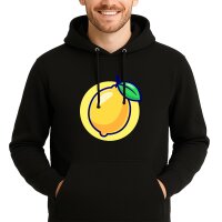 Unisex Hoodie Zitrone Comic Frucht