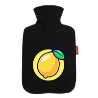 Wärmflasche Zitrone Comic Frucht