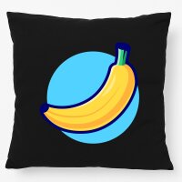 Kissen Banane Comic Frucht 40x40cm