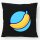 Kissen Banane Comic Frucht 40x40cm