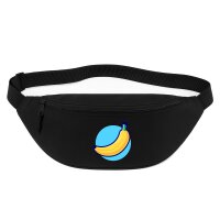 Bauchtasche Banane Comic Frucht 2,5 Liter Black