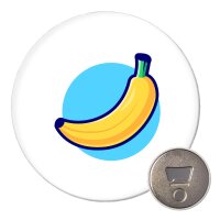 Magnet Banane Comic Frucht 59mm K&uuml;hlschrankmagnet