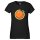 Damen T-Shirt Orange Comic Frucht