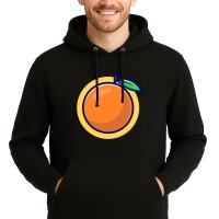 Unisex Hoodie Orange Comic Frucht