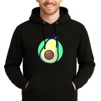 Unisex Hoodie Avocado Comic Frucht