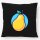 Kissen Birne Comic Frucht 40x40cm