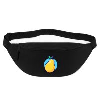 Bauchtasche Birne Comic Frucht 2,5 Liter Black