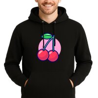 Unisex Hoodie Kirschen Comic Frucht