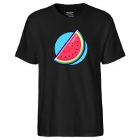 Herren T-Shirt Wassermelone Comic Frucht
