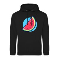 Unisex Hoodie Wassermelone Comic Frucht