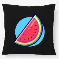 Kissen Wassermelone Comic Frucht 40x40cm