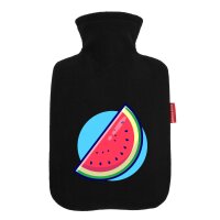 Wärmflasche Wassermelone Comic Frucht