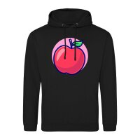 Unisex Hoodie Apfel Comic Frucht