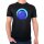 Herren T-Shirt Heidelbeere Comic Frucht
