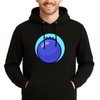 Unisex Hoodie Heidelbeere Comic Frucht