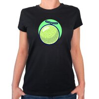 Damen T-Shirt Melone Comic Frucht