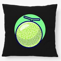 Kissen Melone Comic Frucht 40x40cm