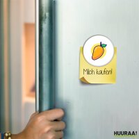 Magnet Mango Comic Frucht 59mm K&uuml;hlschrankmagnet