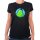 Damen T-Shirt Birne Comic Frucht