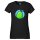 Damen T-Shirt Birne Comic Frucht